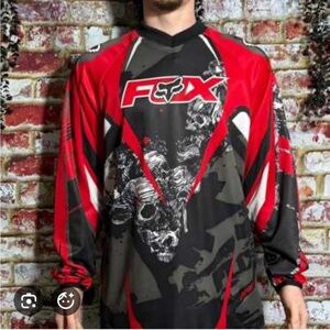 Fox Dynamic Red and Black Men's Jersey
